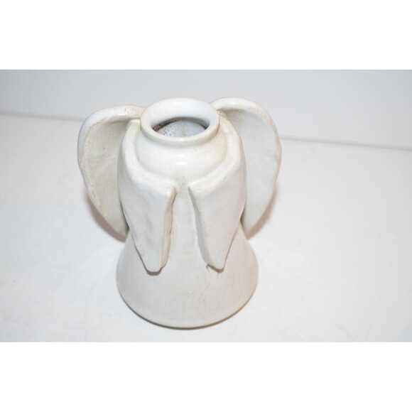 Vtg Rita Ward Pottery Angel of Light Oil Burning Lamp Statue handmade signed - Picture 6 of 13